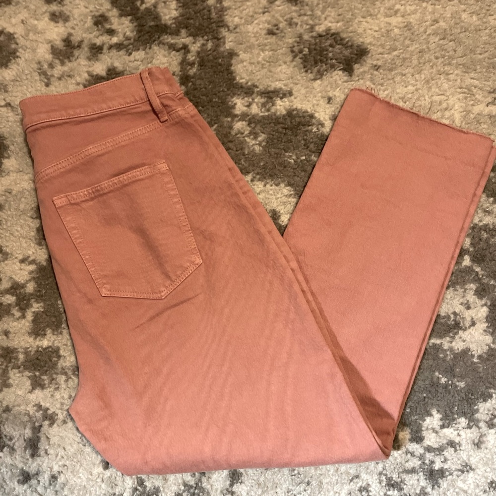 Blush Cropped Jeans